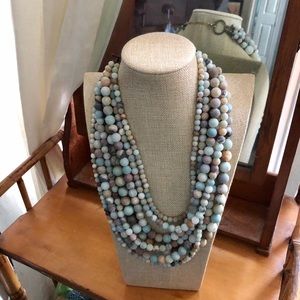 Sienna Amazonite Necklace Soft Surroundings new